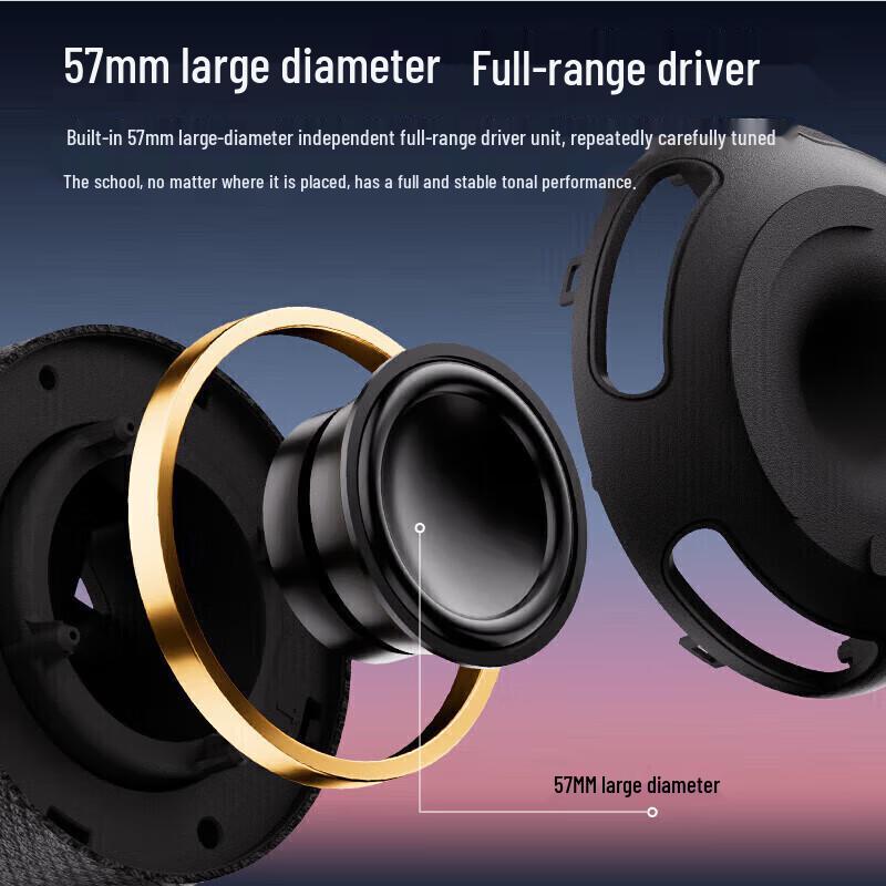 XiaoDu Smart Portable Bluetooth Speaker with RGB Lighting