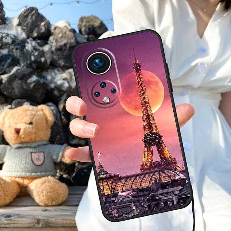 Чехол для телефона Paris Eiffel Tower France для Honor 90 Lite 50 70 Magic 5 6 Pro X6 X7 X8 X9 X6a X7a X8a X9a X9b X8b