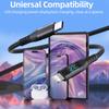 2m USB C to Lightning Cable Digital Display PD 27W Fast Charging Nylon Braided Cord