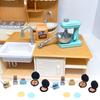 Bread Maker Micro Kitchen Appliances Multicolor Miniature Kitchen Toy Toy Mini Toaster Oven Mixer