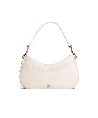 Сумка на плечо с мотивом из драгоценных камней_HANDBAGFB36181_HANDBAGCREAM