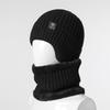 In the elderly hat men winter warm ear protection old man dad grandfather thickened knitted wool hat men winter