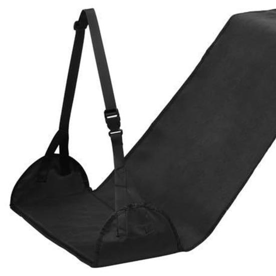 Гамак для ног в самолете, регулируемая длина, широкая платформа, основание, подставка для ног, портативный офисный гамак для отдыха ног, устанавливаемый под столом, необходимые вещи для путешествий