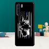 Cartoon German Shepherd Dog Phone Case For Oppo A74 A15 A80 A60 A40 A94 A54 A98 A78 A18 A38 A58 A16 A76 A96 A17 A77 A57S
