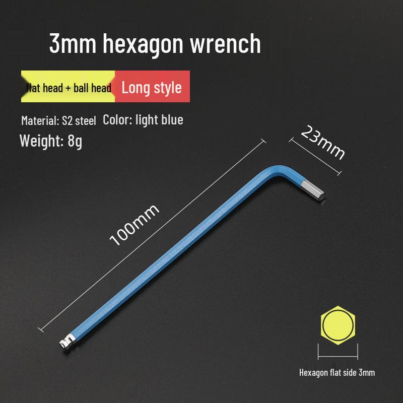 Промышленный набор цветных шестигранников Bangyuan (1.5-10ММ)