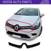 Front Bumper Upper Cover Black For Renault Clio Mk4 2012-2019 OEM 620787878R
