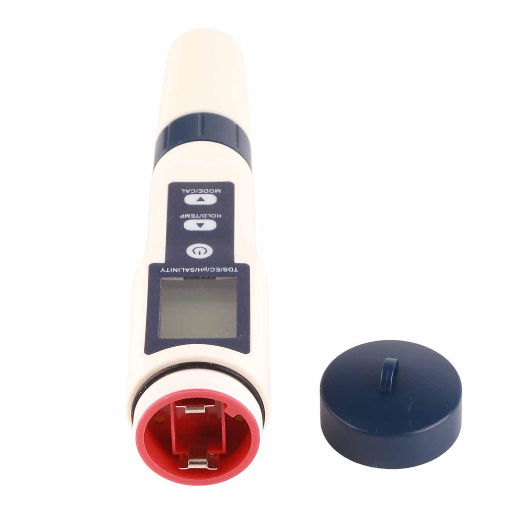 5in1 Multifunctional Portable PH/Salinity/Tem/TDS/EC Digital Water Quality Tester Monitor Meter Pen