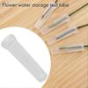 Clear Plastic Floral Tube 100-Pack for Flowers