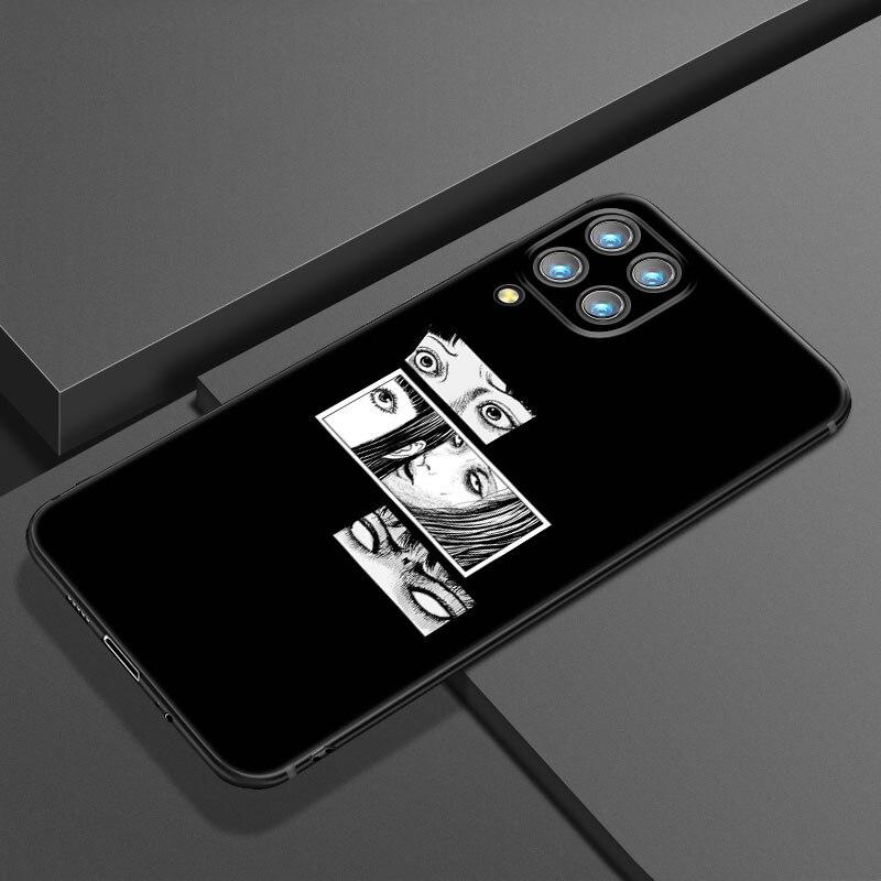 Junji Ito Terror Horror Anime Phone Case For Samsung A21 A30 A50 A52 S A13 A22 A32 4G A23 A33 A53 A73 5G A12 A31 A51 A70 A71 A72