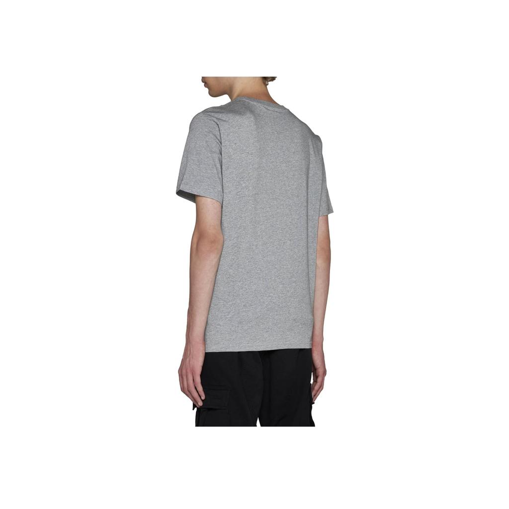 Carhartt WIP Мужская футболка с графическим принтом, круглым вырезом, приталенная, с коротким рукавом, серая, I030434-V6-XX