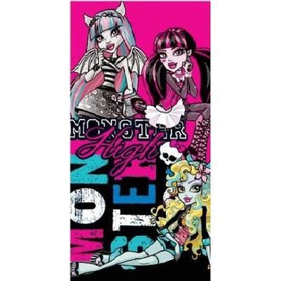 Пляжное полотенце - Monster High - Большое - 300 г/м² - 75 x 150 см - Синтетическое