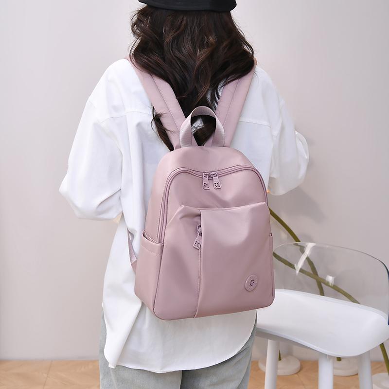Модный Женский Водонепроницаемый Нейлоновый Рюкзак Daypack Женская Сумка Через Плечо Легкий Дорожный Рюкзак Множество Карманов Школьная Сумка