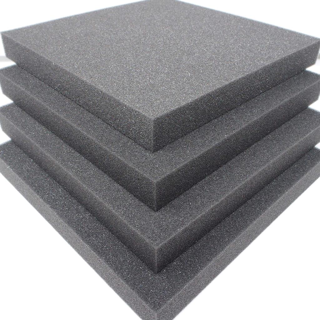 Flat Type 3cm 4 Soundproofing Fast Flat Type Urethane Foam Sponge Sound Absorbing Material Cushioning Material Cushioning Material 25cm X 25cm