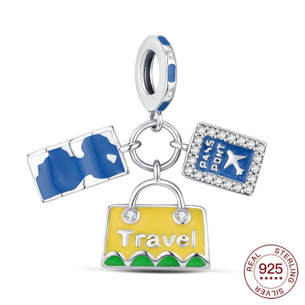 Медные летние бусины Классические пиратские подвески для багажа Изготовление ювелирных изделий Для браслета DIY Ежедневный гламур для женщин Модные подарки