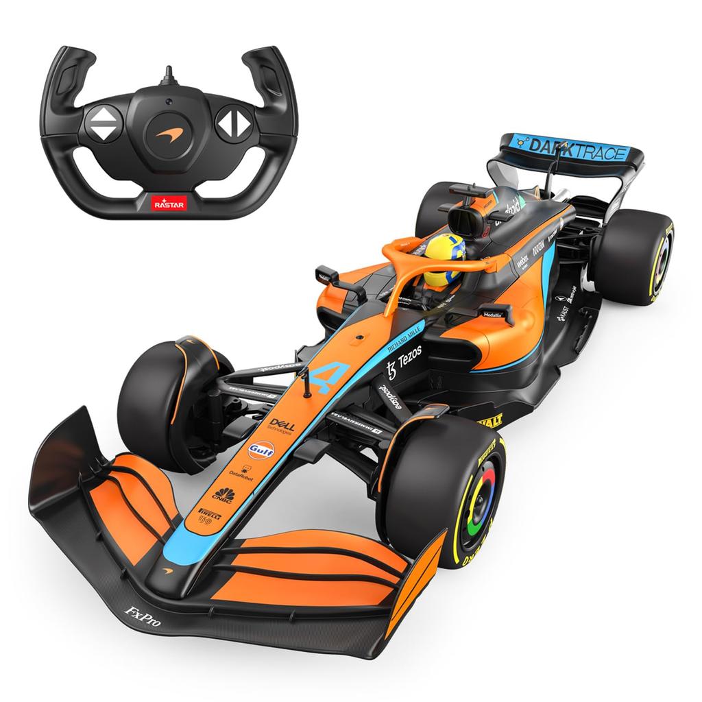 Rastar McLaren MCL 36 First Class Equation Racing Car RC Racing Scale McLaren F1 Remote Control Toy Car Car, 1/12