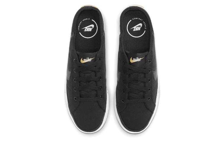 Nike Кеды-мюли Court Legacy 'Черный' Женские DB3970-001