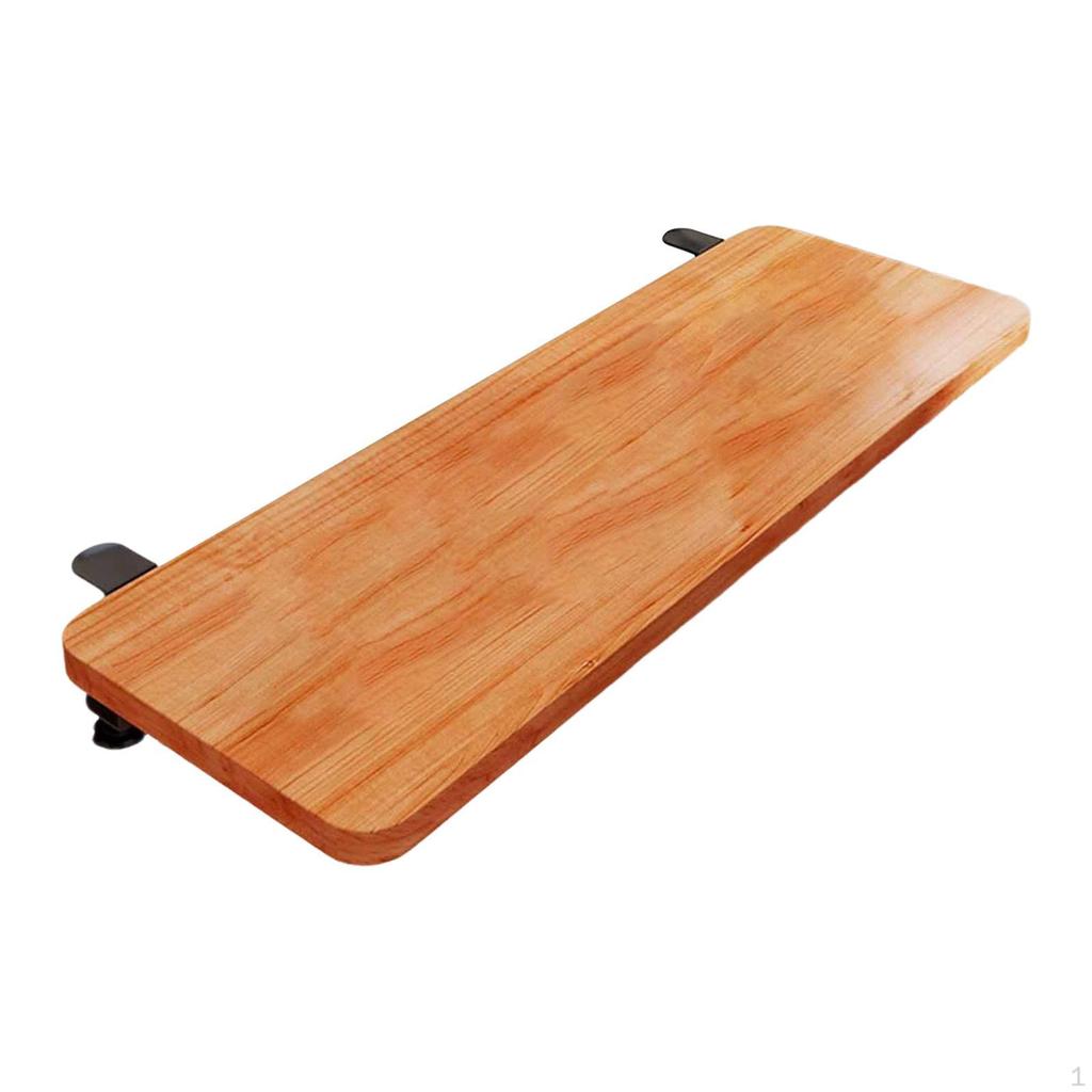 Desk Board Arm Rest Expansion Ergonomic Clamp On Easy Installation for Computer Table Foldable Space