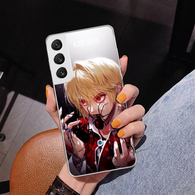 Чехол для телефона Hunter X Kurapika для Samsung Galaxy S24 S25 Edge S26 Ultra S23 S22 S21 Plus S20 FE + Персонализированная печать Чехол Galaxy