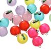 10 шт. Модные подвески фруктовых желе-цветов Яблочный смоляной кулон для изготовления украшений своими руками Серьги Ожерелье Брелок Подвески Принадлежности
