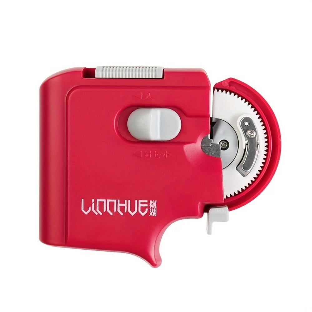 Автоматическая машина для вязки рыболовных крючков, портативный инструмент для вязки лески, универсальная адаптация, красный - идеально подходит для быстрой и удобной организации рыболовной лески