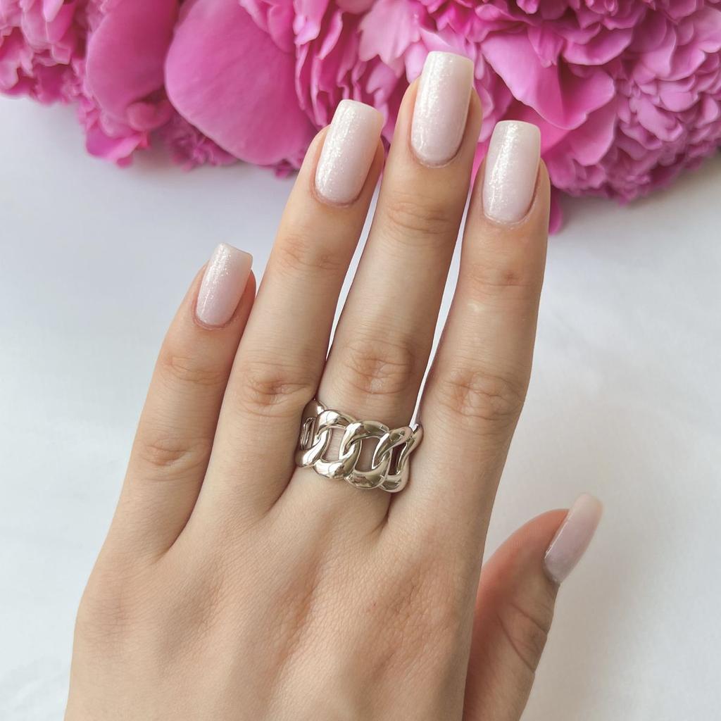 Серебряное кольцо без камней (2143390)