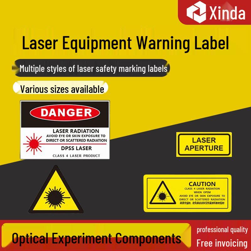 Laser Marking Warning Sign - Individual Labels Available