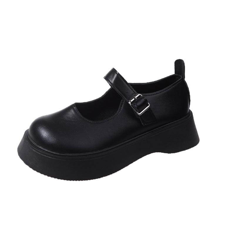 Модные туфли Мэри Джейн женские 2024 ретро туфли на плоском каблуке женские мягкие и удобные туфли модные и универсальные