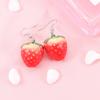 Бижутерия для девочек Яркая Клубника Подвески Женские Модные Аксессуары Серьги-пусеты Украшения Серьги-капли