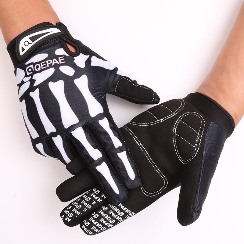 Premium Winter Bicycle Gloves For Motorbike Riding Featuring Shockproof Knit Design