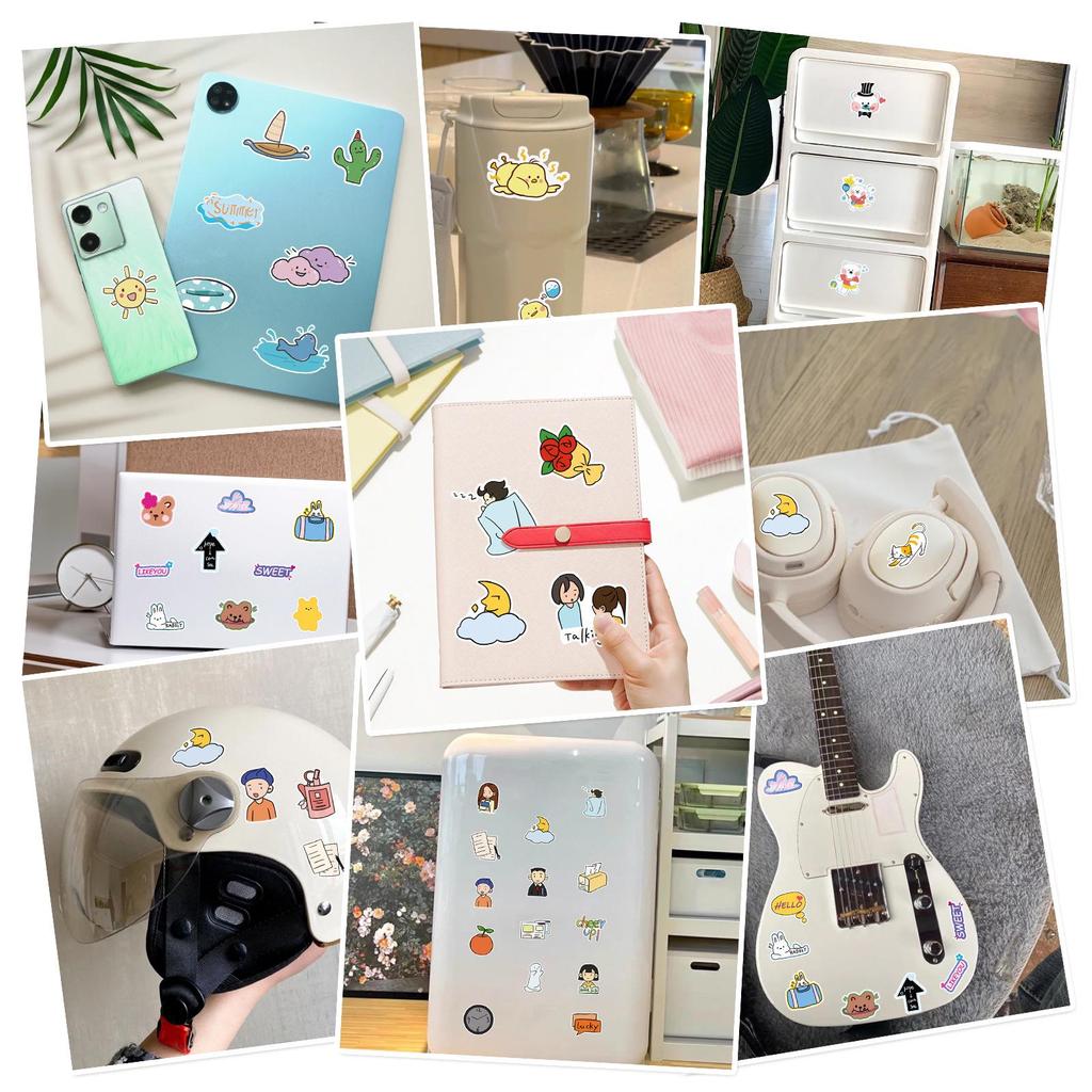 50 Animal Skeleton Stickers: Colorful Bone Art for Journals & Decor