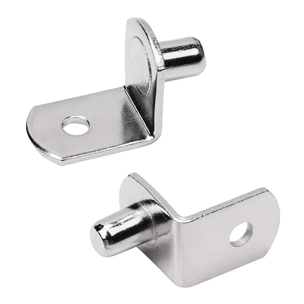 Bracket Studs Pegs Shelf Support Peg Cabinet Furniture Home Silver Stronge Support 16.5x16x12.8cm 20Pcs 6mm Hard