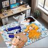 The Rose of Versailles Printed Carpet,Rug,for Office Chair Living Room Bedroom Kitchen Room Decor Gifts.