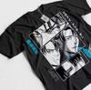 Anime Levi AckerUnisex TShirt Attack On Titan Anime Captain Levi Black Tee