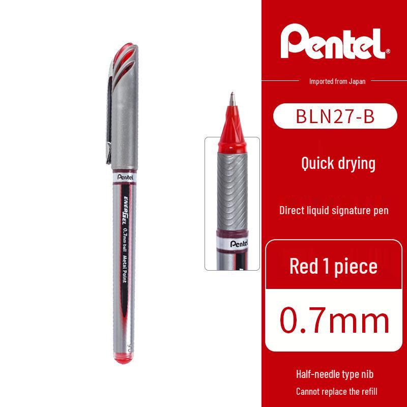 Быстросохнущая гелевая ручка Pentel 0,5 мм Signature Студенческая экзаменационная ручка
