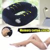 Memory Foam Donut Ring Cushion Comfort Car Seat Pad Coccyx Pain Relief Pillow Home Office Anti Hemorrhoid Non-Slip Orthopedic