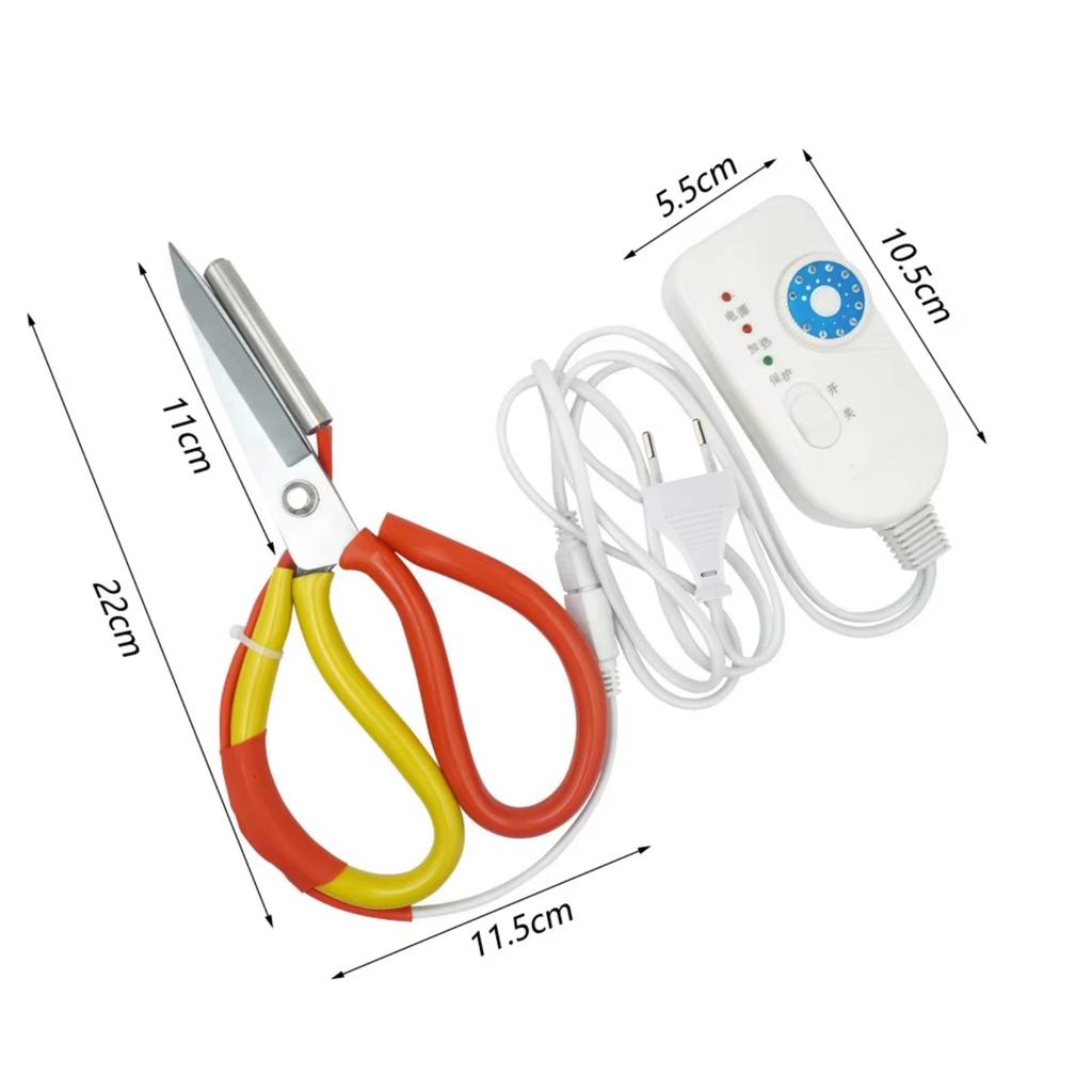Household Cutting Scissors Electric Heating Scissors Fabric Cutting Tool Tailoring Scissors for Sewing and Crafting