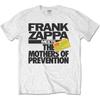 Мужская футболка Frank Zappa The Mothers of Prevention приталенного кроя Белая