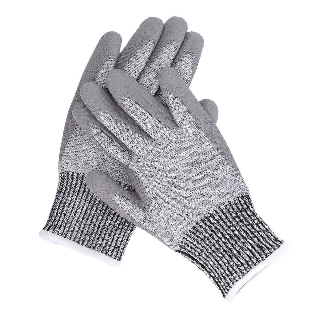 Рабочие перчатки Уровень F Устойчивые к порезам С ПУ покрытием Дышащие для технического обслуживания Садоводство L