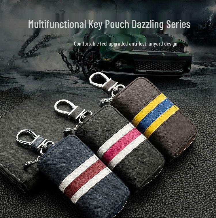 Jaguar Key Case: Fits XFL, XE, XEL, XF, XJL, F-PACE Models - Durable Protection Cover for Men