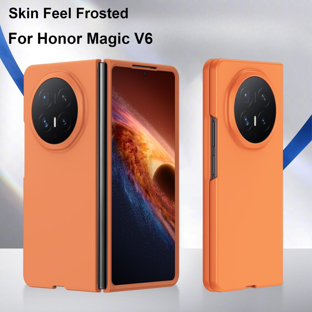 Модный Простой INS Конфетный Цвет PC Складной Чехол Для Huawei Honor Magic V6 V5 5G Ультратонкий Приятный для Кожи Ударопрочный Защитный Чехол