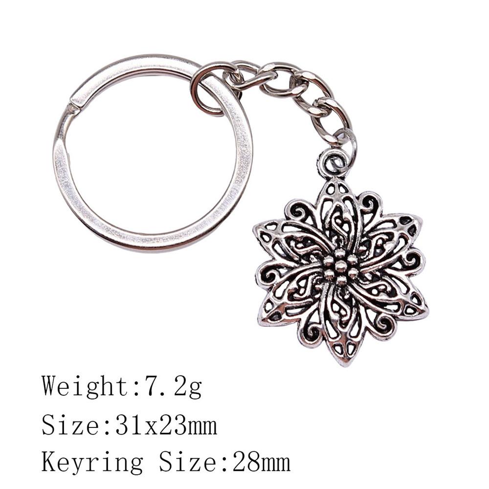 Новые поступления Брелок для ключей Женщина Цветок Жизни Брелок для ключей Biz Новинка в связках ключей