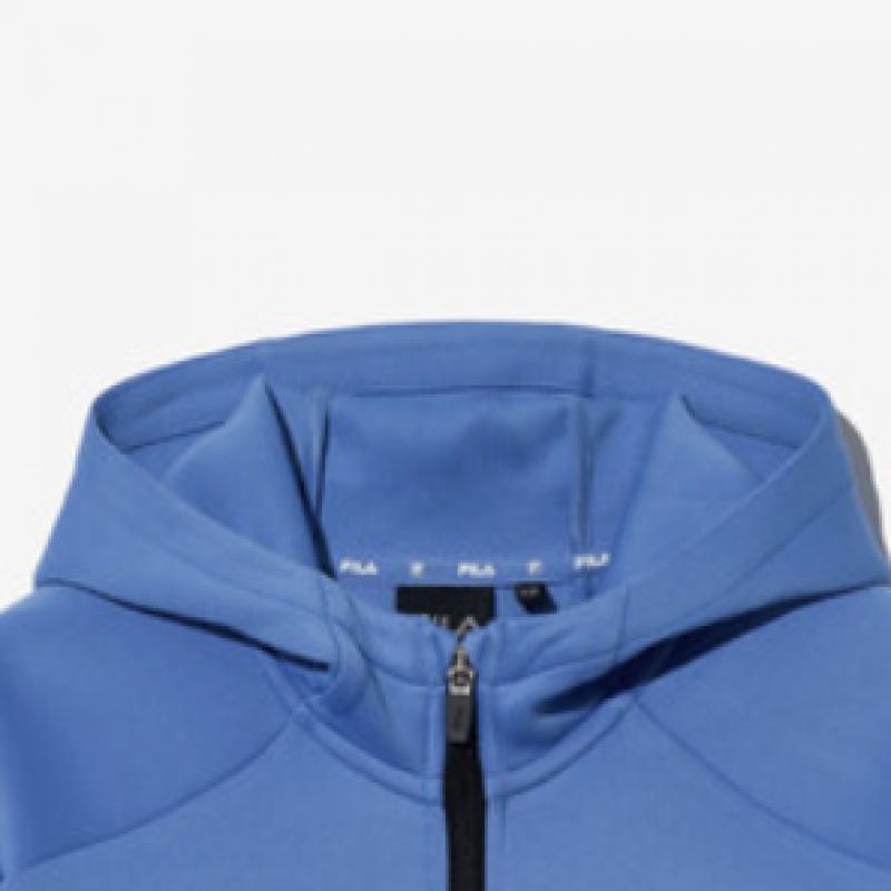 [fila Kids] Толстовка с капюшоном из бумажной подушки Pf на молнии Fk2ftg3301m Lbu q0zFk2ftg3301mLbu