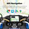 5-дюймовый портативный GPS-навигатор для мотоцикла, беспроводные Carplay и Android Auto, сенсорный экран, водонепроницаемость IP67, мультимедийный плеер