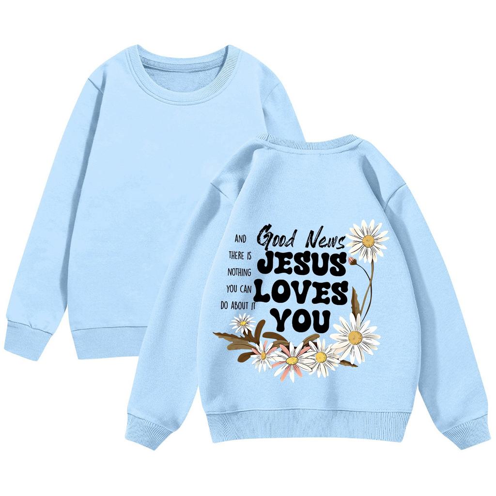 Children's Hoodie Boys And Girls Fashion Printed Long-sleeved Hoodie