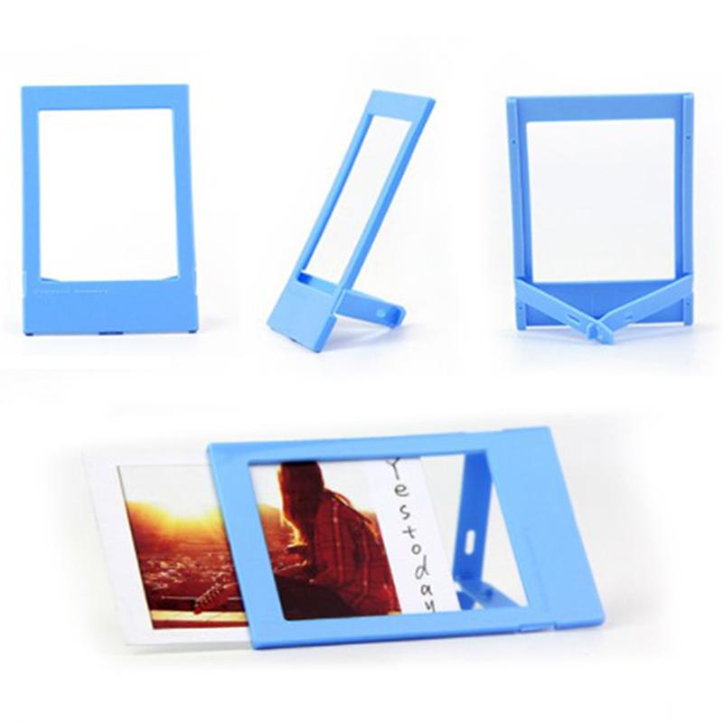 5Pcs 3" Desk Photo Frame Picture Frames For Fujifilm Instax Mini Colorful Diy Photo Frame Fridge Refrigerator Picture Frame