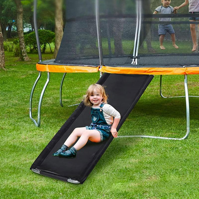 Оригинальная батутная горка и альпинистская конструкция. Прочная стальная конструкция. Лучше, чем лестница. Легко подниматься и спускаться.