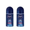 Nivea Men Дезодорант шариковый Cool Kick 50мл 2шт