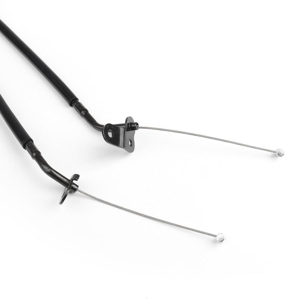 Throttle Cable Push/Pull Wire Line Gas For Yamaha YZF R1 YZF-R1 2007-2008 Black