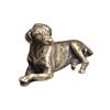 Brass Old Zodiac Dog Animal Doll Desktop Ornaments Dalmatian Tea Pet Keychain Jewelry