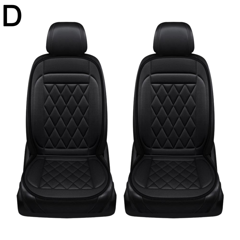 Универсальная автомобильная подушка с подогревом, интеллектуальный быстрый подогрев, 12 В/24 В, зимняя теплая подушка для сиденья автомобиля, чехол для автомобильного сиденья с подогревом